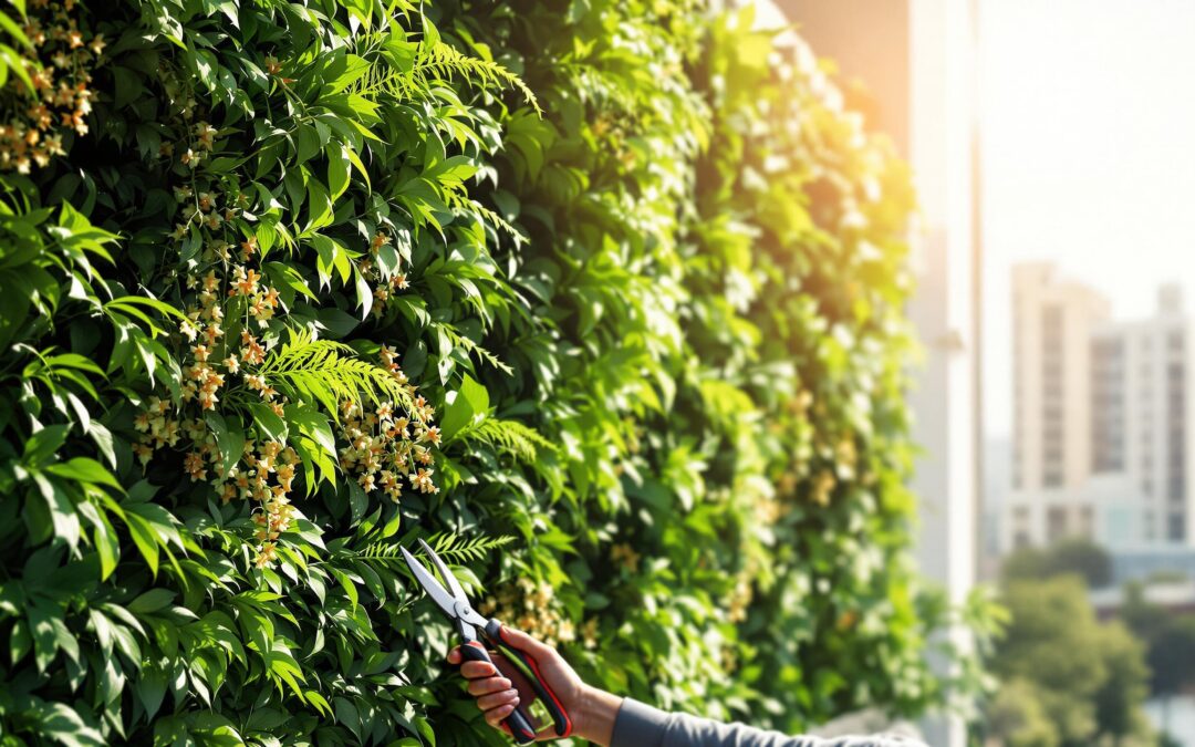 Maintaining Green Walls for Noise Reduction